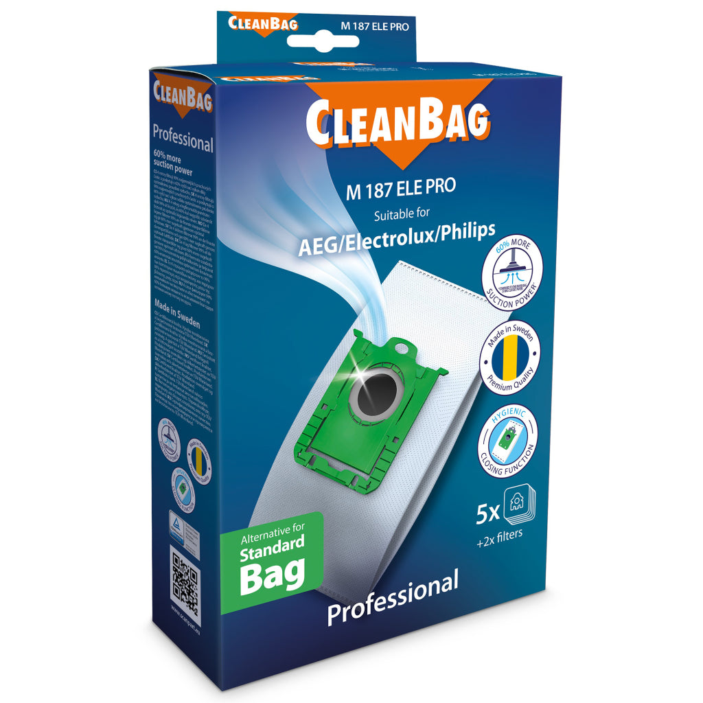 Scanpart Cleanbag Professional Vacuum Cleaner Bags (5 Pieces)