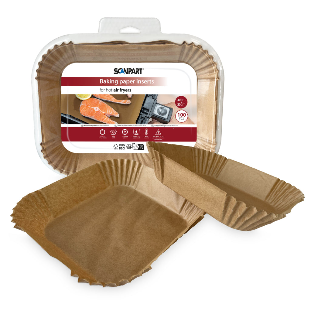 Scanpart Airfryer Filter 30x20 cm 100 Pieces