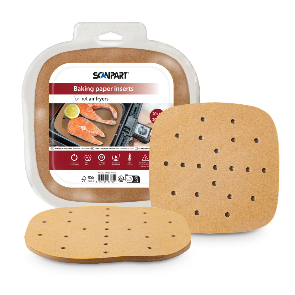 Scanpart Airfryer Filter 20x20 cm 100 Pieces