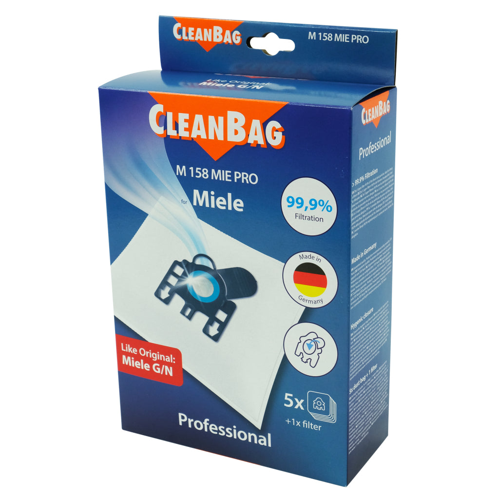Scanpart CleanBag Dust Bag M 158 MIE PRO for Miele (5 Pieces)
