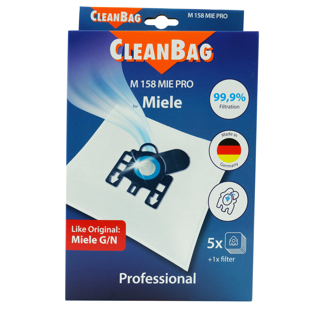 Scanpart CleanBag Dust Bag M 158 MIE PRO for Miele (5 Pieces)
