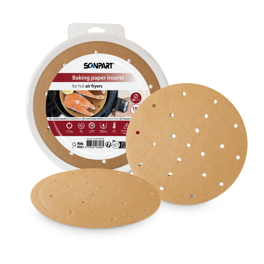 Scanpart Airfryer Filter 20 cm 100 Pieces