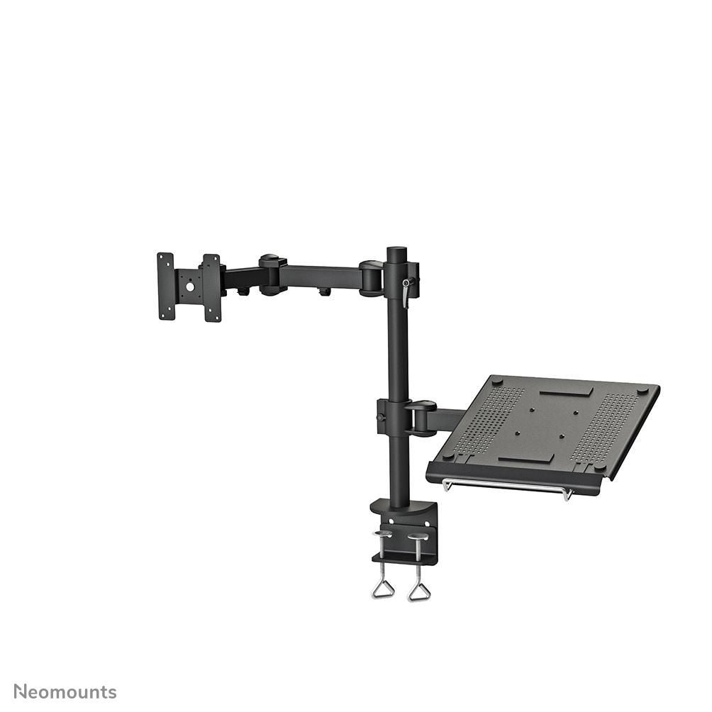 Neomounts FPMA-D960NOTEBOOK - Befestigungskit - für LCD-Display/Notebook (full-motion) - black - Bildschirmgröße: 25.4-68.6 cm (10"-27") - Klemmmontage, Tischmontage