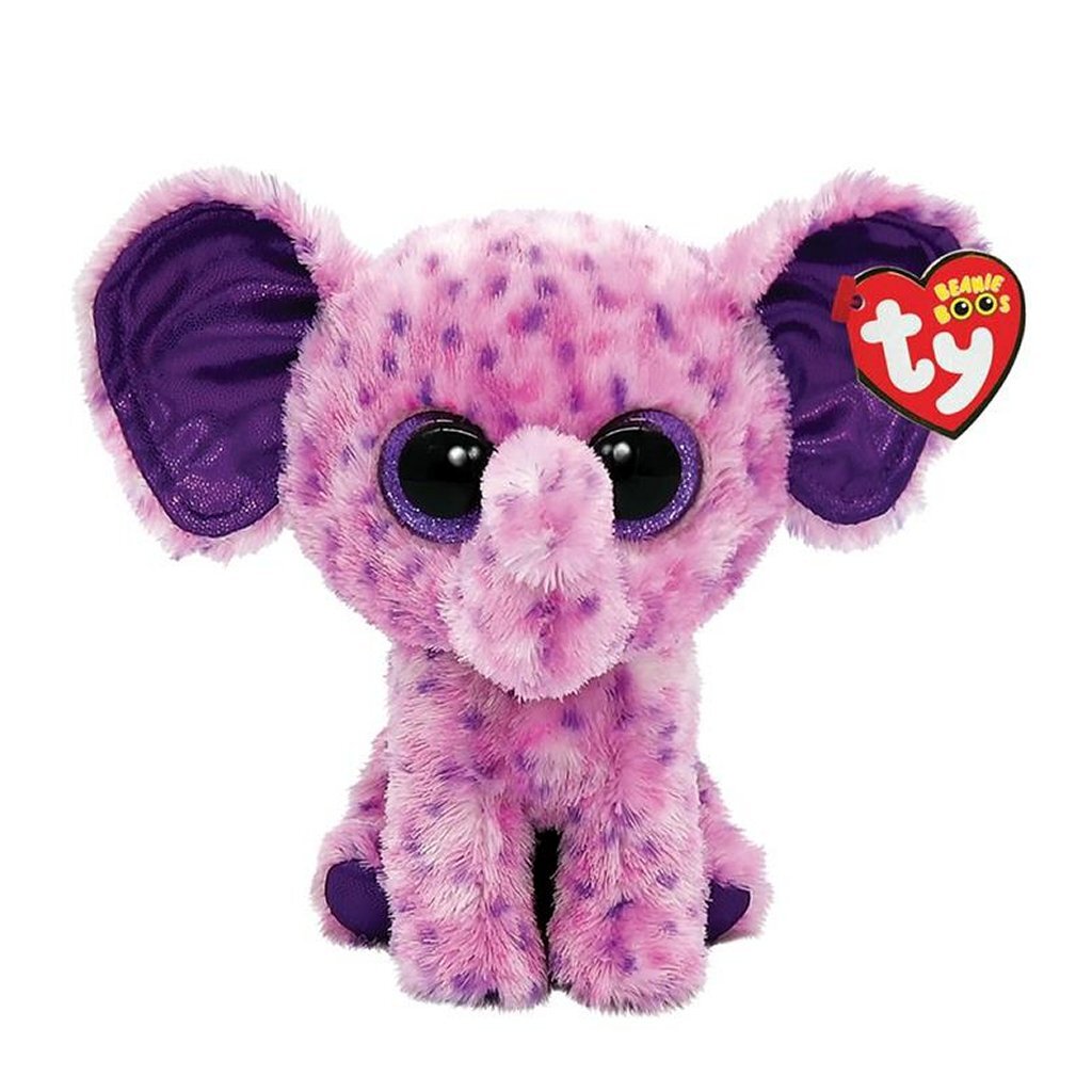 TY Beanie Boos Plush Elephant Eva 15 cm