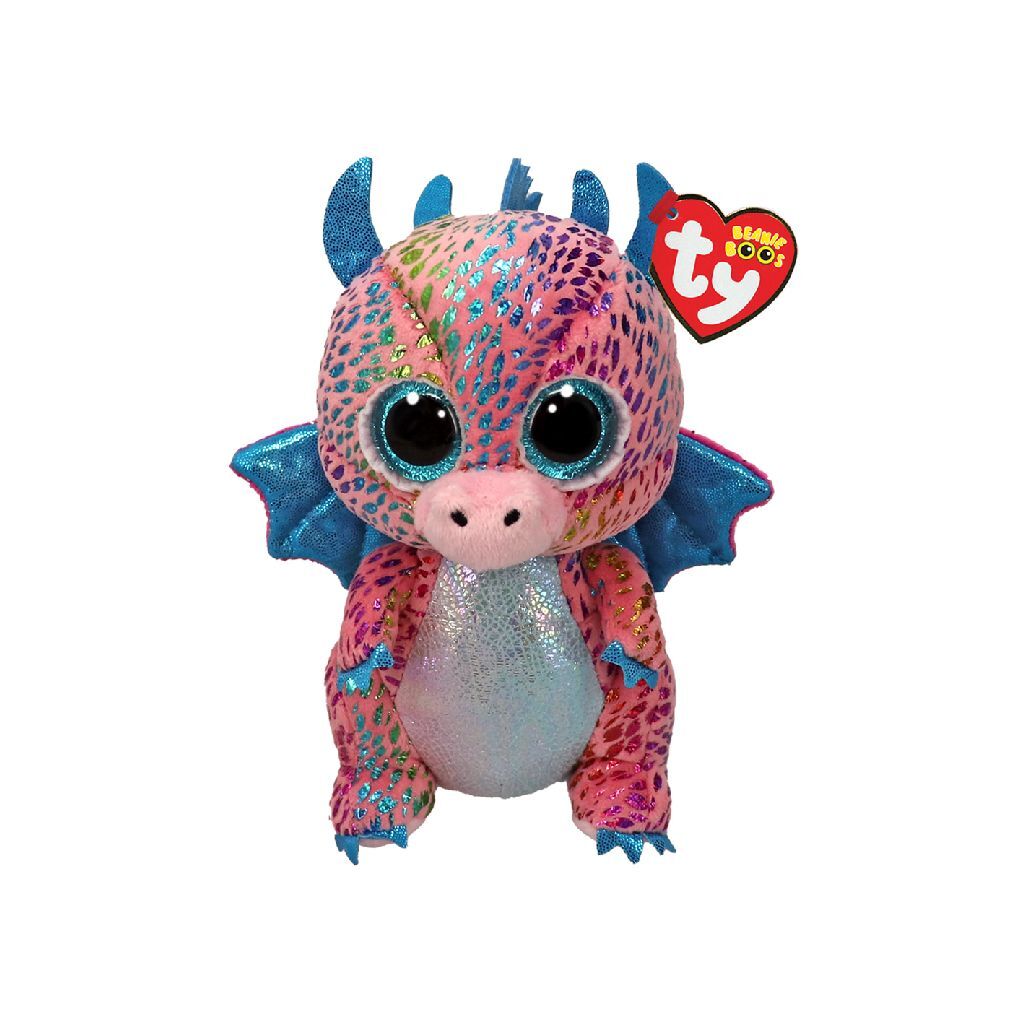TY Beanie Boos Plush Dragon Flint 15 cm