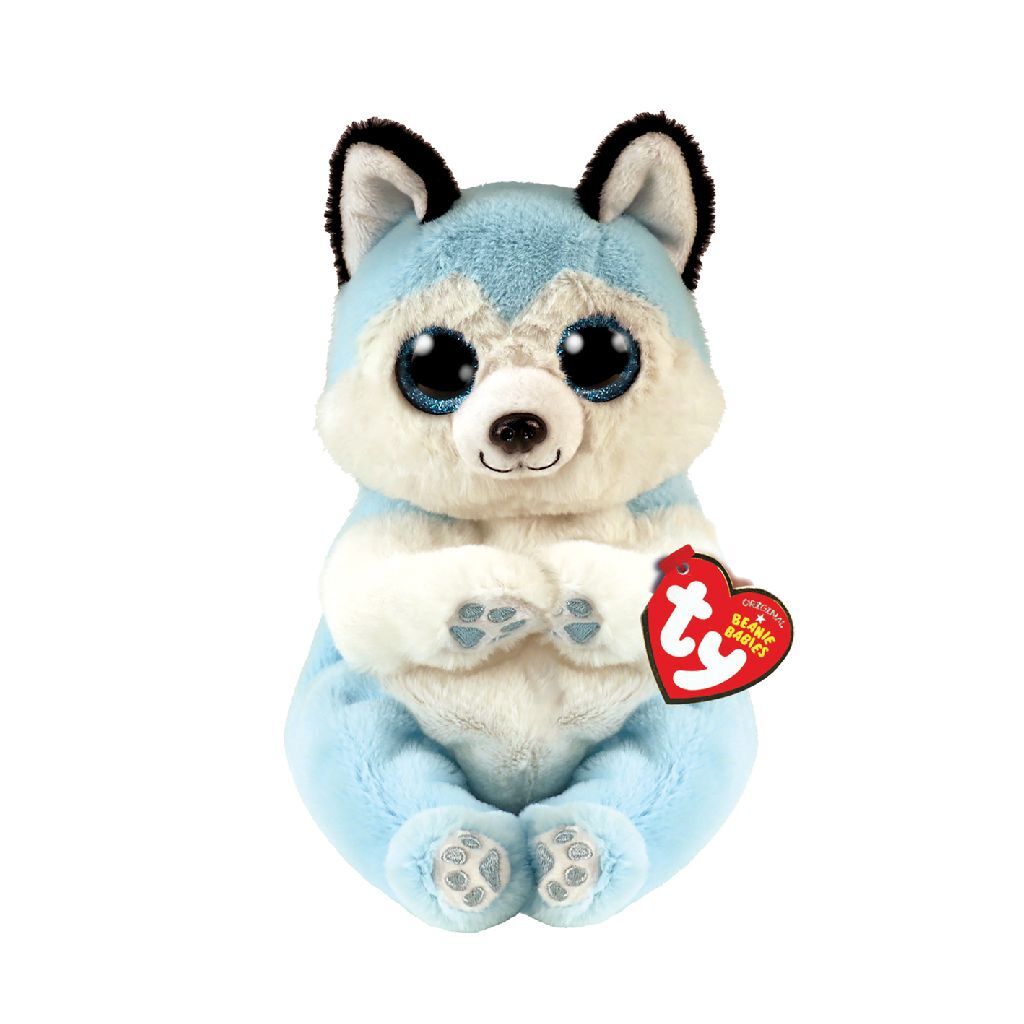 TY Beanie Babies Husky Thunder Plush Toy 15 cm