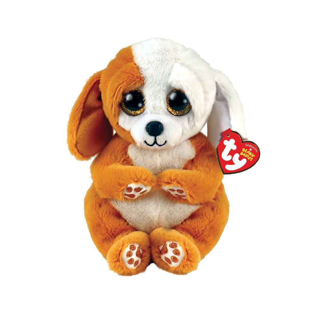 TY Beanie Babies Plush Dog Ruggles 15 cm