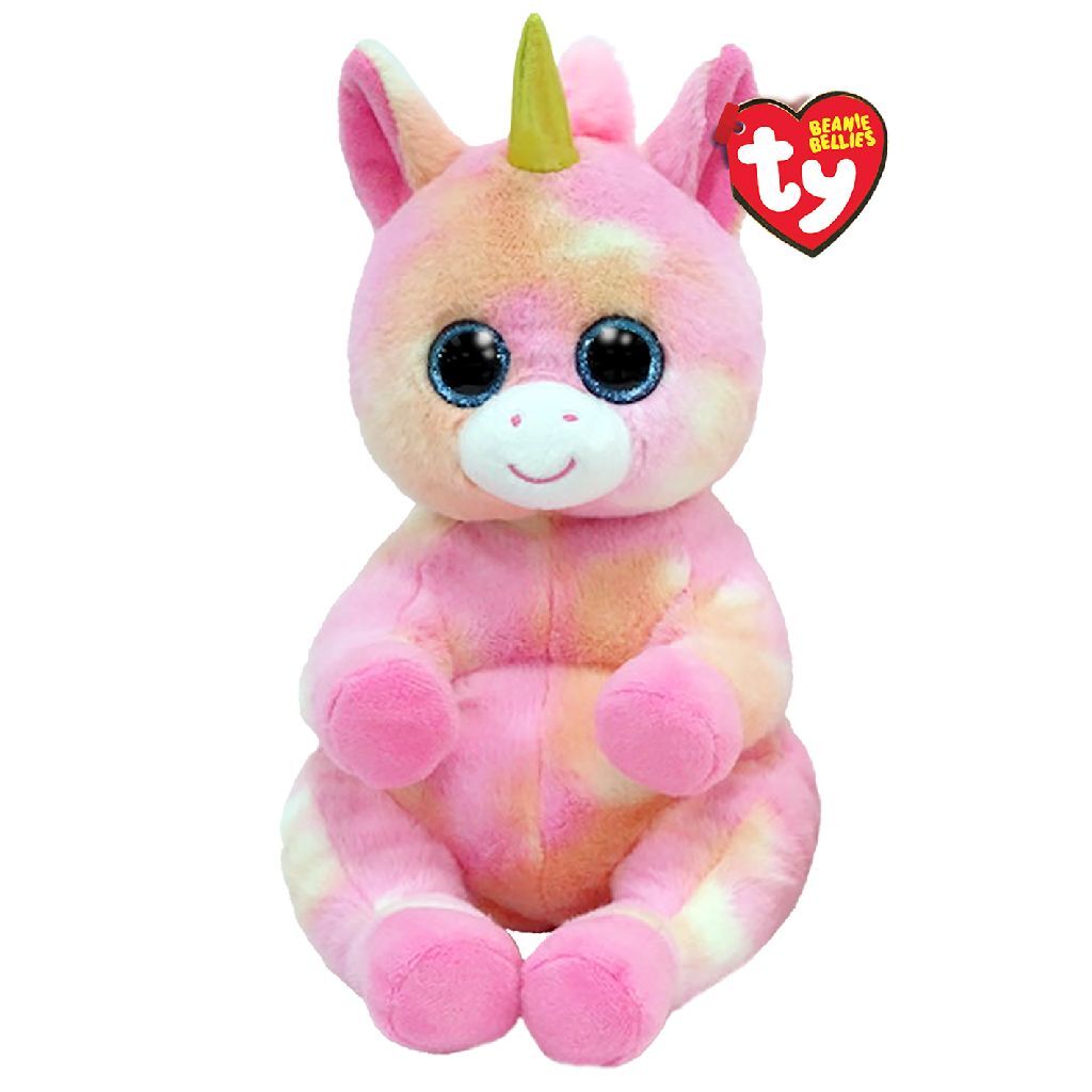 TY Beanie Babies Bellies Plush Unicorn Skylar 24 cm