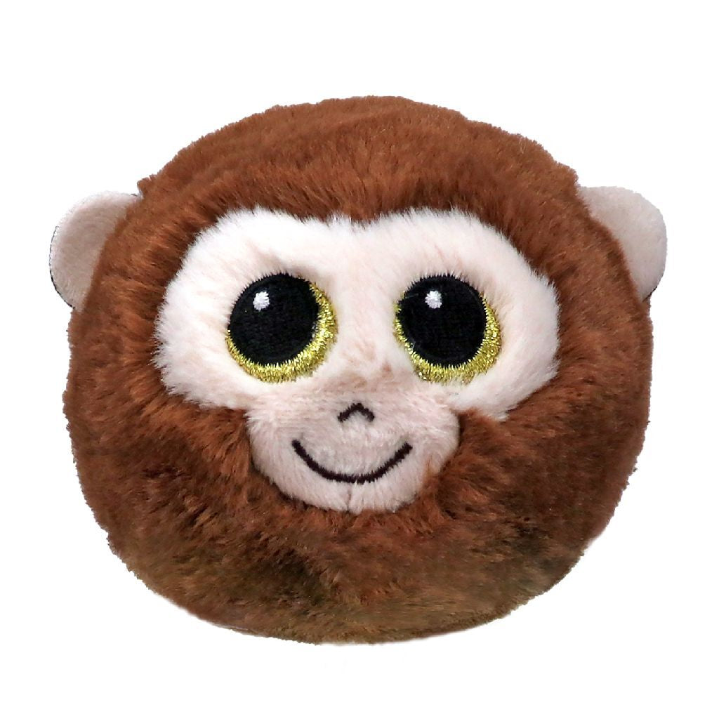TY Beanie Bouncers Plush Monkey Banana, Bouncing Friend