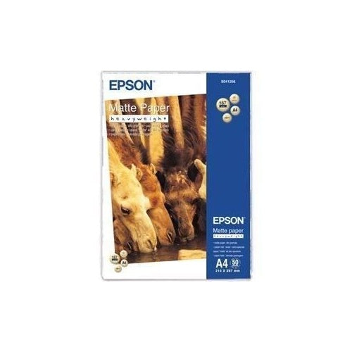 Papier photo mat EPSON S041256 - 167g/m2 - A4 - 50 feuilles - 0010343818439 - image 1