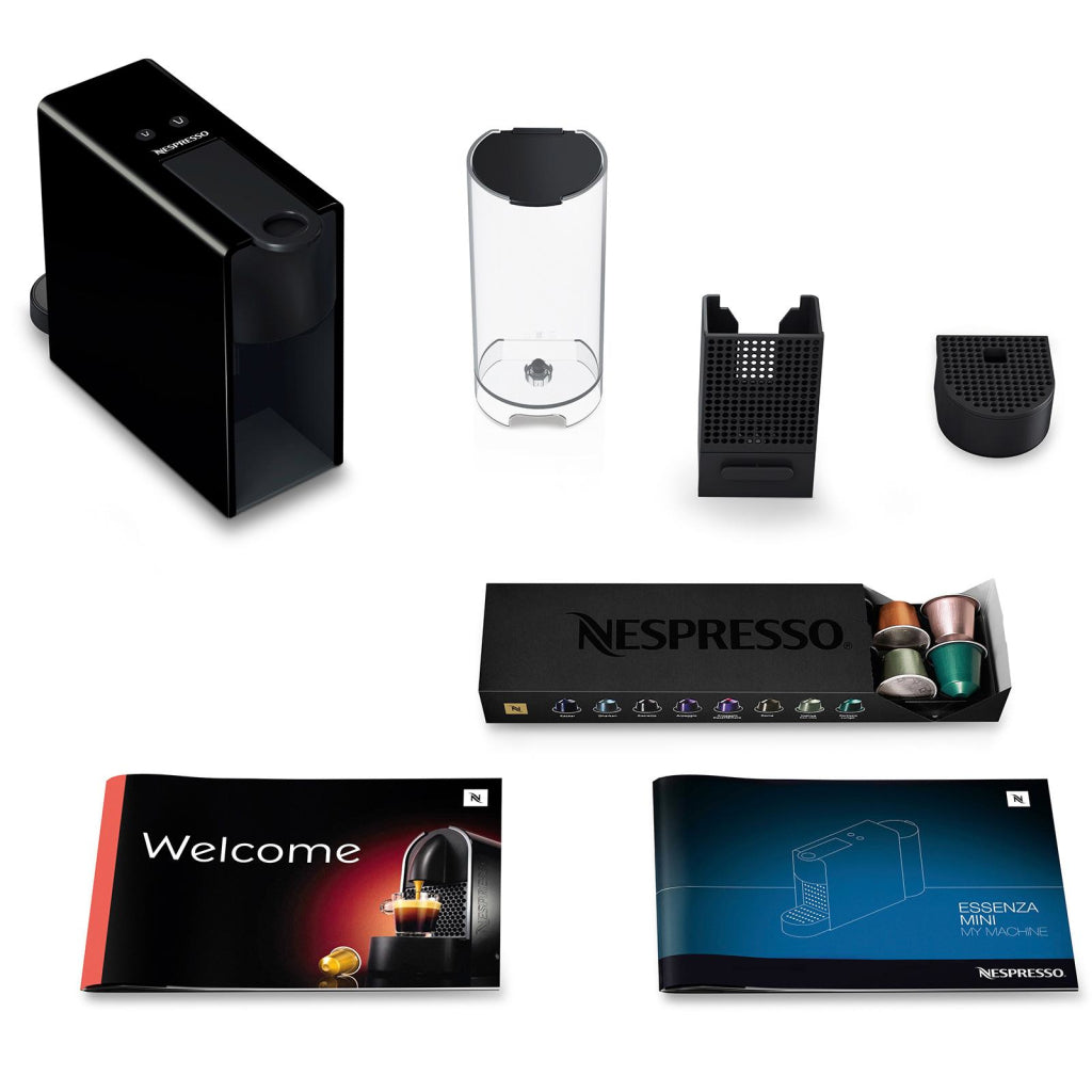 Krups XN1108 Essenza Mini Nespresso Machine Black