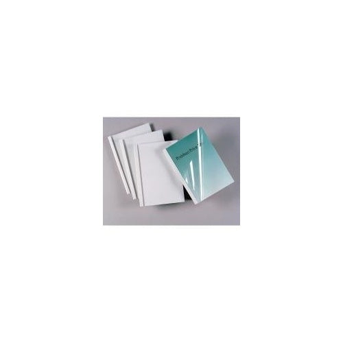 GBC Standard - Thermal binding cover - 3 mm - A4 (210 x 297 mm) - 30 Blätter - 150 Mikron - weiß - 240 g/m2 - 100 Stck. - für ThermaBind T200, T400 (IB370021) afbeelding 1