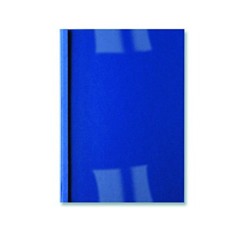 GBC LeatherGrain - Thermal binding cover - 1.5 mm - A4 (210 x 297 mm) - 15 Blätter - 150 Mikron - Royal Blue - 240 g/m2 - 100 Stck. - für ThermaBind T200, T400 (IB451003) afbeelding 1