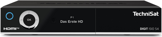 TechniSat Digit Isio S4 Black Radio Receiver (0000/4767)