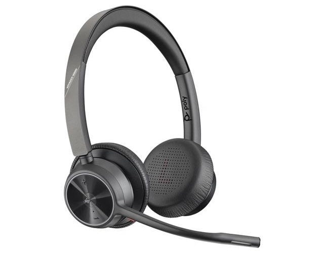 HP Poly Poly Voyager 4300 UC Series 4320 - Für Microsoft Teams - Headset - On-Ear - Bluetooth - kabellos - USB-C - Geräuschisolierung - Zertifiziert für Microsoft Teams (218478-02) afbeelding 1