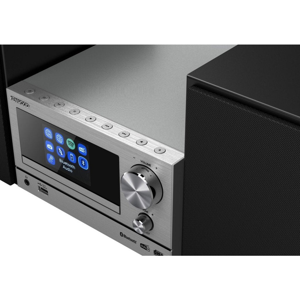 Kenwood M-7000-S Smart Wifi Micro System Black/Stainless Steel