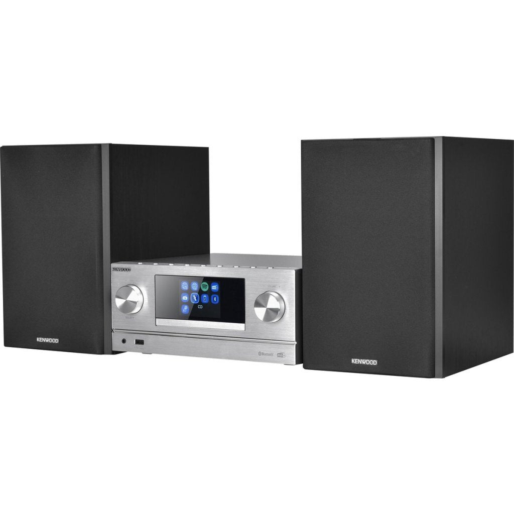 Kenwood M-9000S Smart Wifi Micro System Black/Stainless Steel