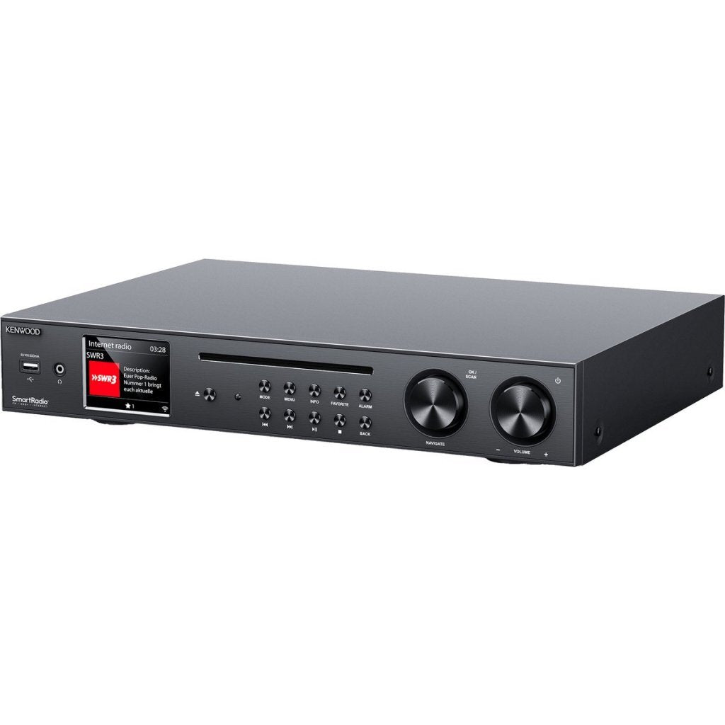 Kenwood KR-W8000SCD-B Smart HiFi CD Receiver Black