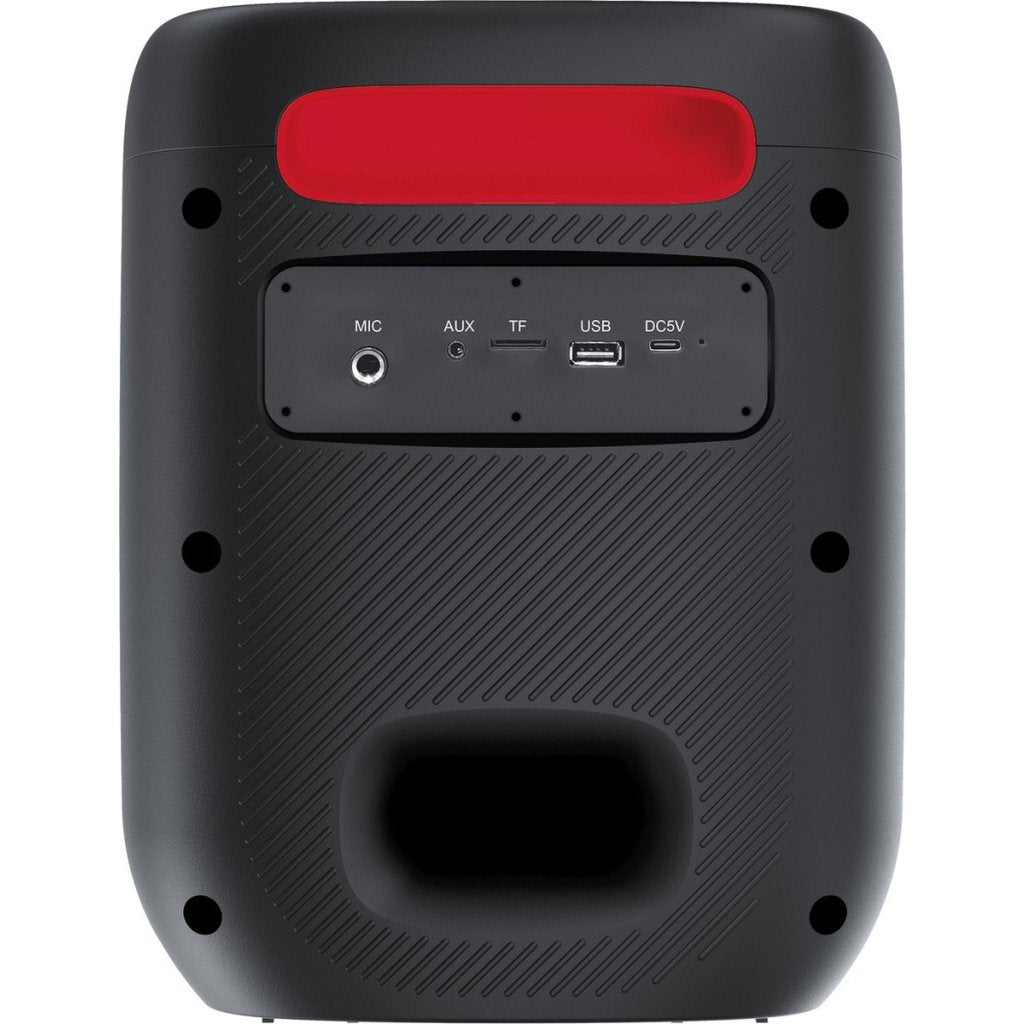 Kenwood AS-P200BT Portable Sound System + Light Black/Red