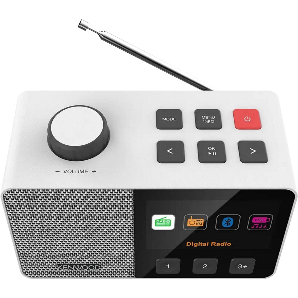 Kenwood CR-M70DAB-W Senior Radio White