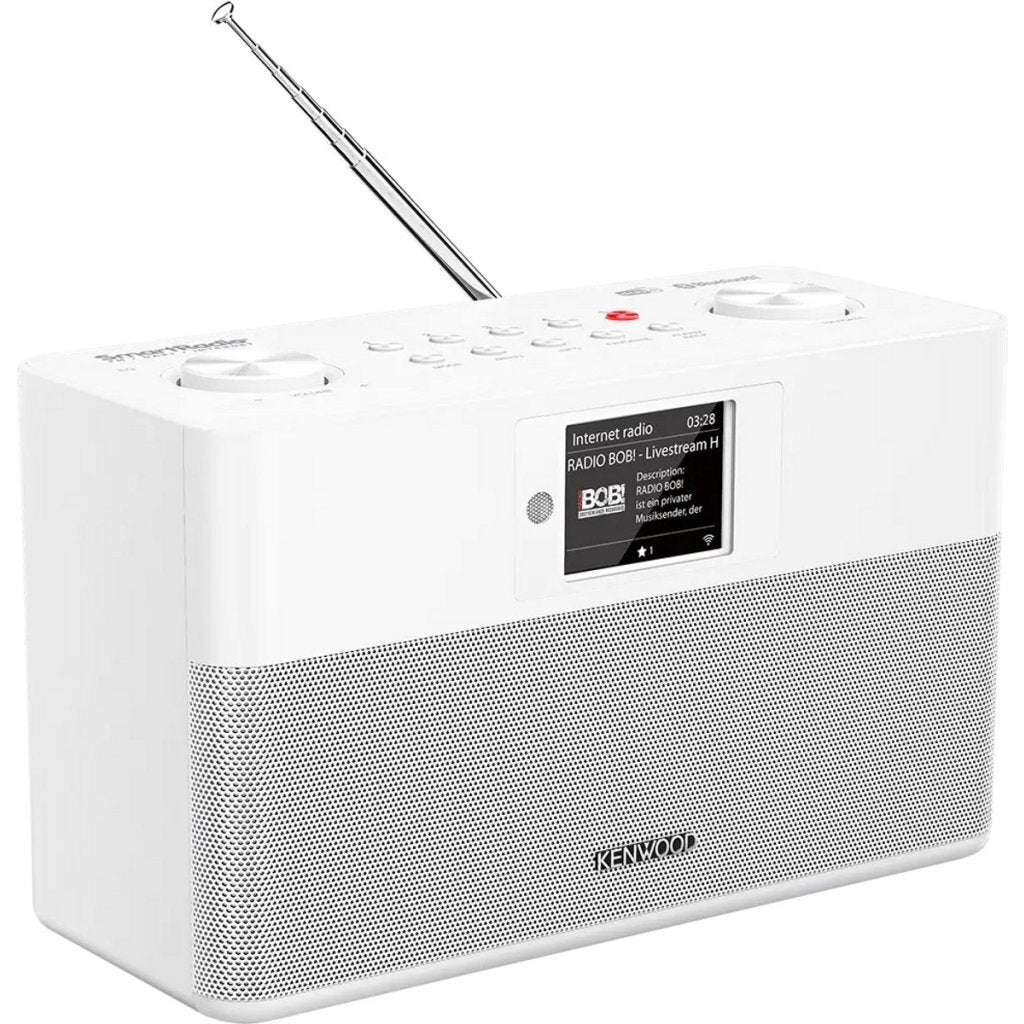 Kenwood CR-ST120S-W Smart Radio with DAB+ White