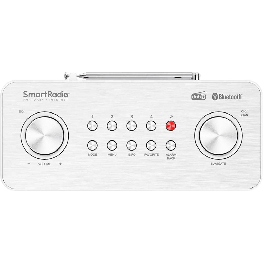 Kenwood CR-ST120S-W Smart Radio with DAB+ White