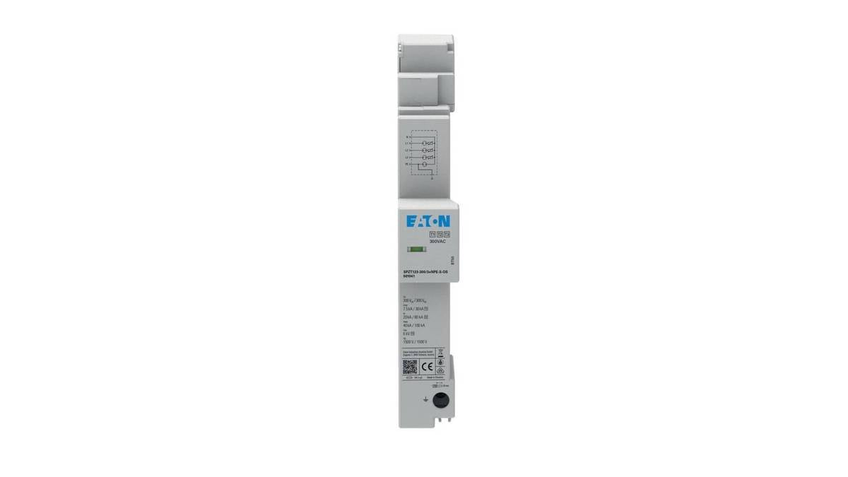 Eaton Surge Arrester for 40 mm Busbar - SPZT123-300/3+NPESOS (501041)