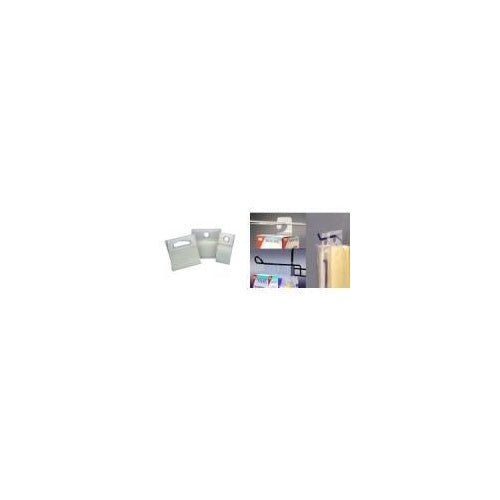 3M ScotchPad Hang-Tabs 1075, Deltalochung, 50,8 x 50,8 mm selbstklebende Aufhänger für die hängende Warenpräsentation (1075) afbeelding 1