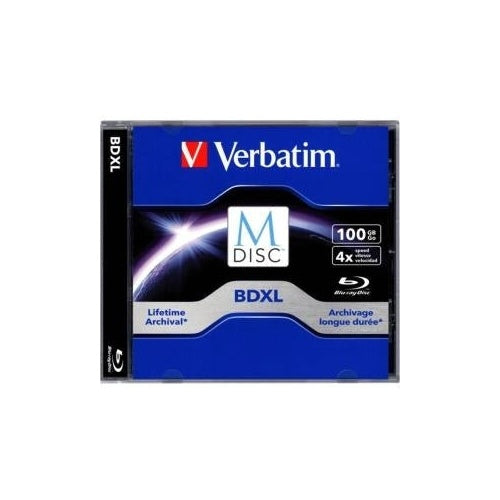 M-DISC BD-R XL 100GB/1-4x Jewelcase (1 Disc) (43833) afbeelding 1