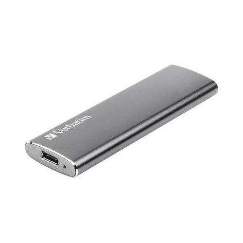 Verbatim Vx500 - SSD - 120 GB - extern (tragbar) - USB 3.1 Gen 2 (USB-C Steckverbinder) - Space-grau afbeelding 1