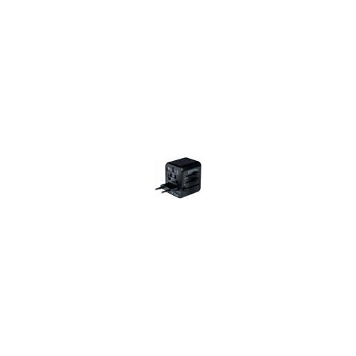 Verbatim UTA-02 Universal Reisestecker & USB-C/A Charger 20 W (49544) afbeelding 1