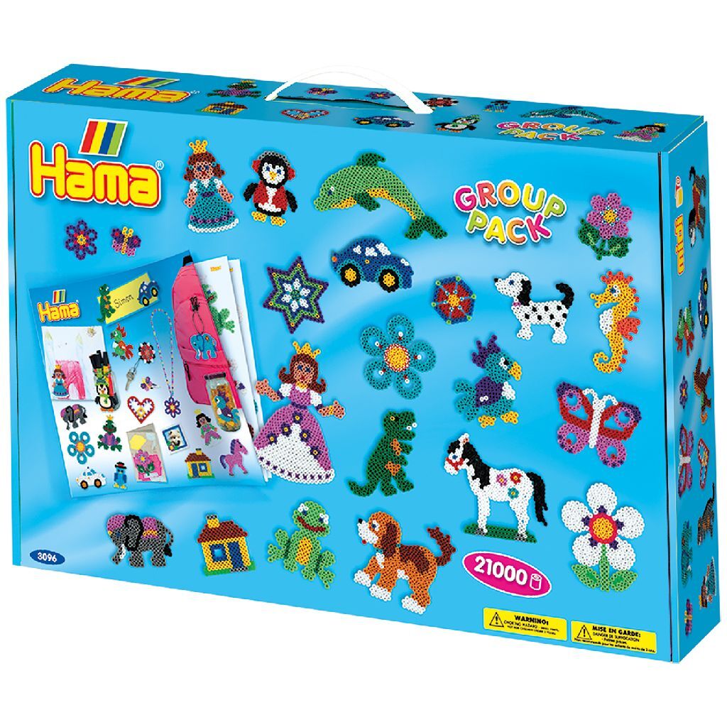 Hama Iron-on Beads Basic Box - 21,000 Pieces - For Ages 5+