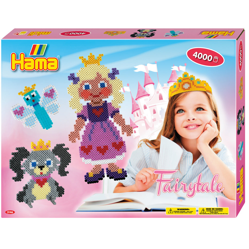Hama Iron-on Beads Fairytale 4000 Pieces