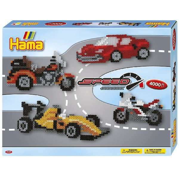 Hama Iron-on Beads Gift Box Speed 4000 Pieces