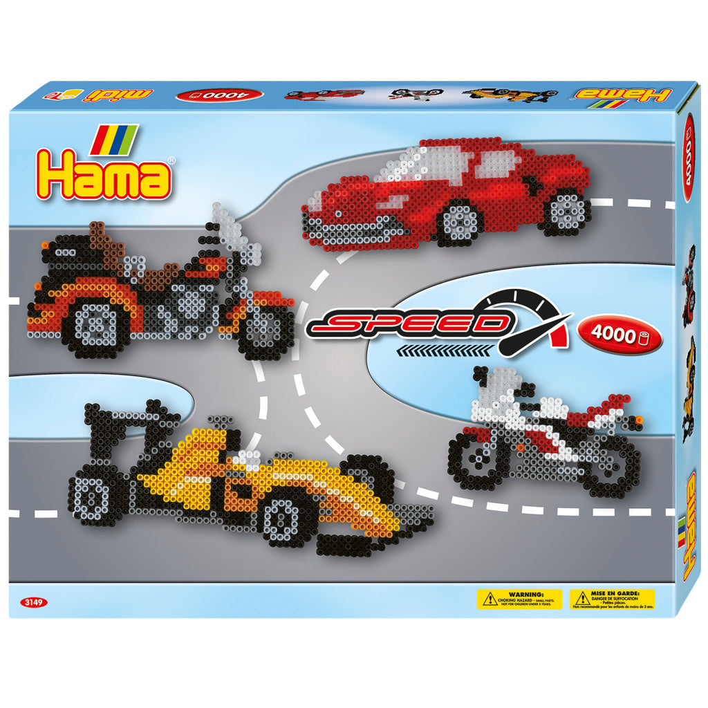 Hama Iron-on Beads Gift Box Speed 4000 Pieces