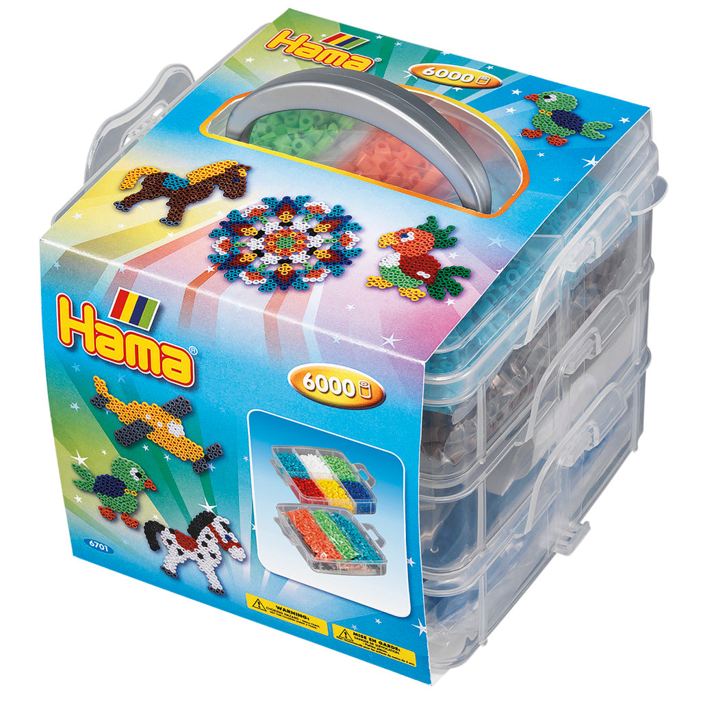 Hama Iron-on Beads Storage Box - Small 6000 Pieces
