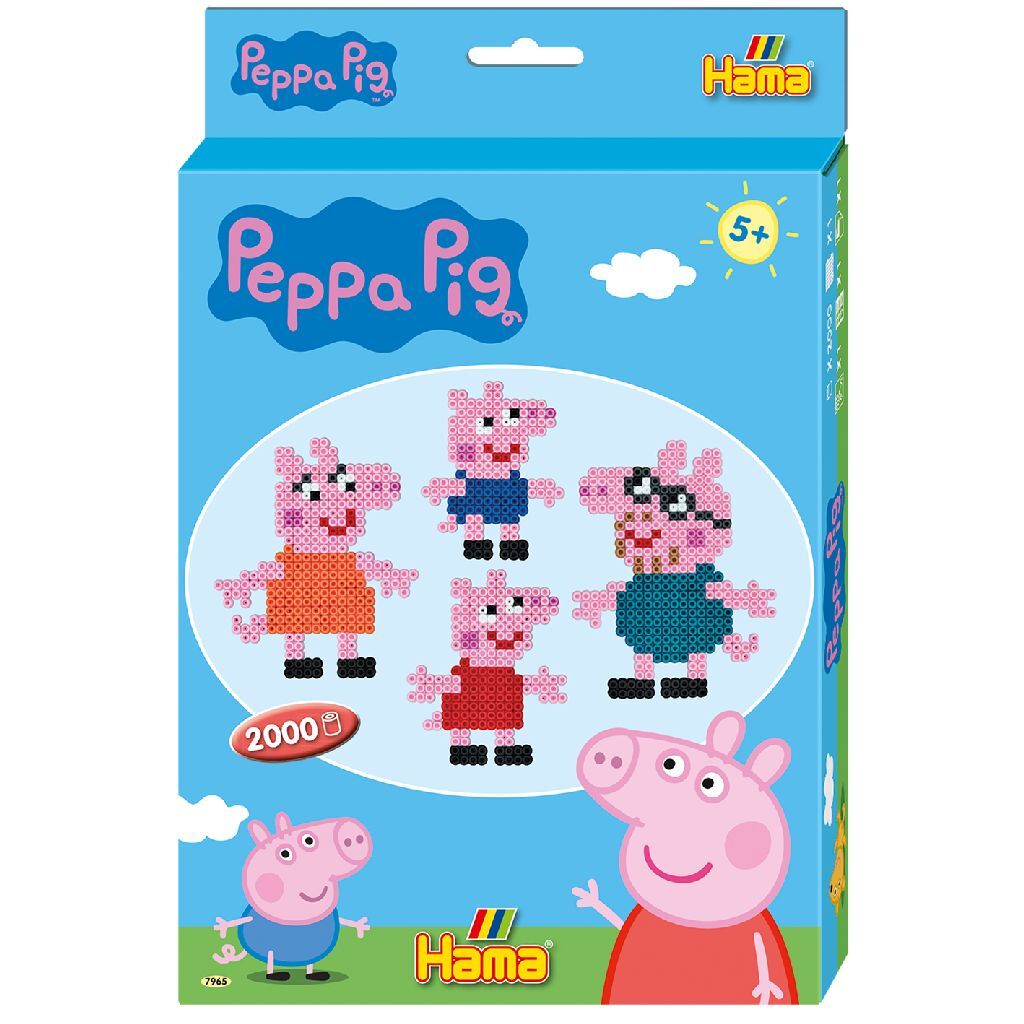 Hama Toys Hama Peppa Pig 2000 Iron-on Beads Set - Suitable for Ages 5+