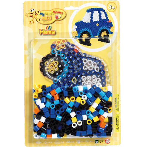 Hama Maxi Iron-on Beads Car Set 250 Pieces