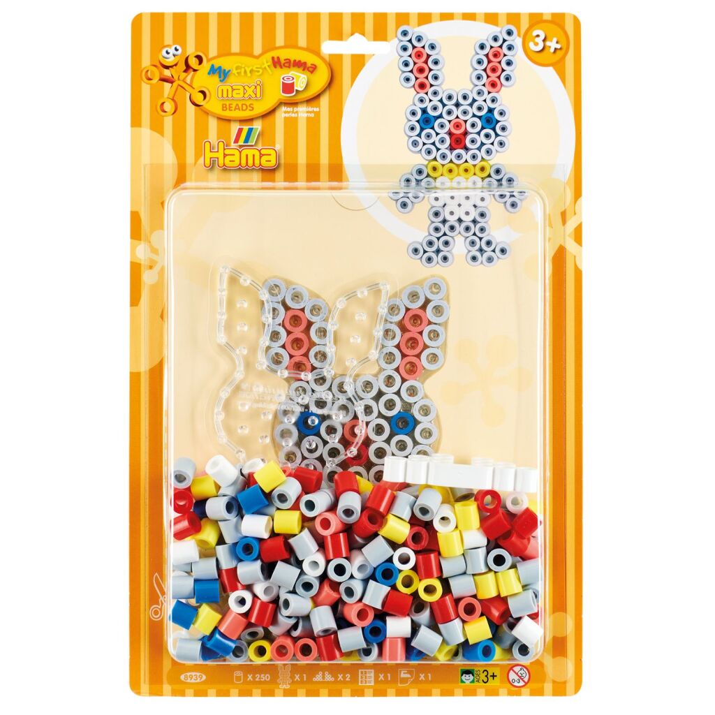 Hama Iron-on Beads Maxi Rabbit 250 Pieces