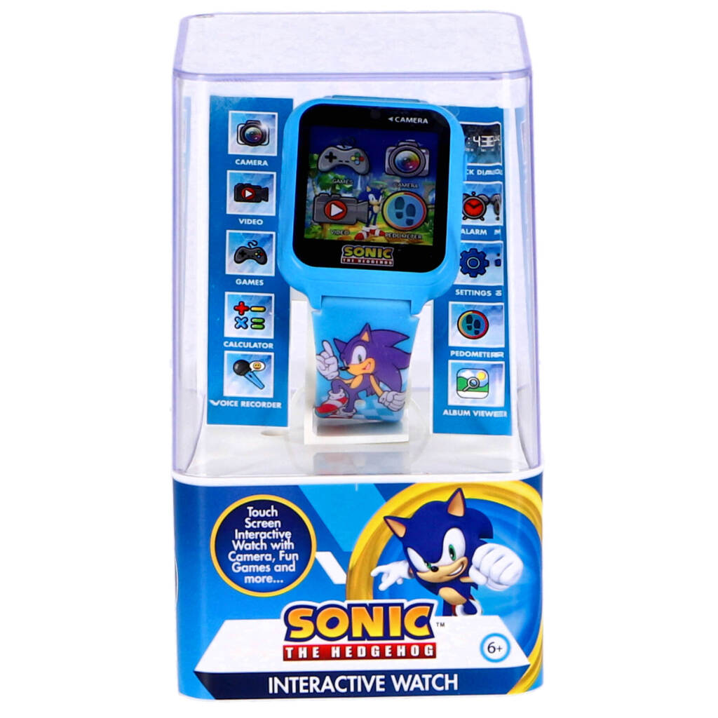 Sonic Interactive Watch Blue - Kids Gadget - Ages 6+