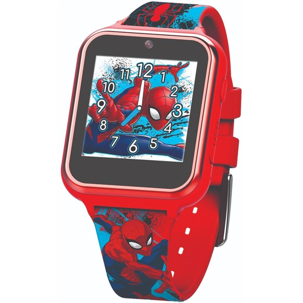 Spider-Man Smartwatch Red/Blue - Kids Smartwatch with Touchscreen