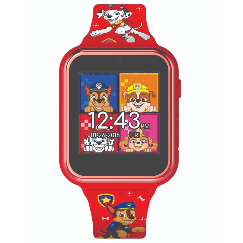 Paw Patrol Smartwatch Red with Touchscreen and Games