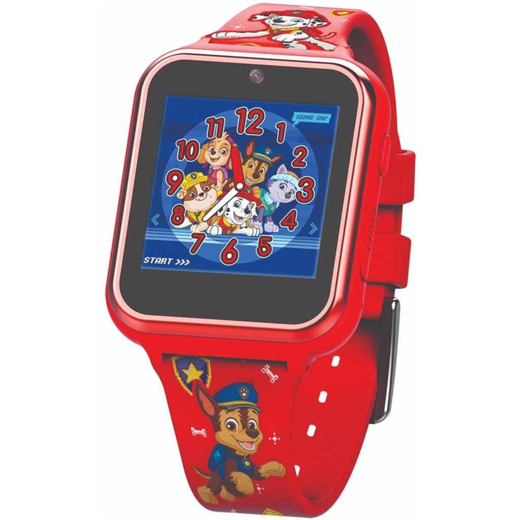 Paw Patrol Smartwatch Red with Touchscreen and Games