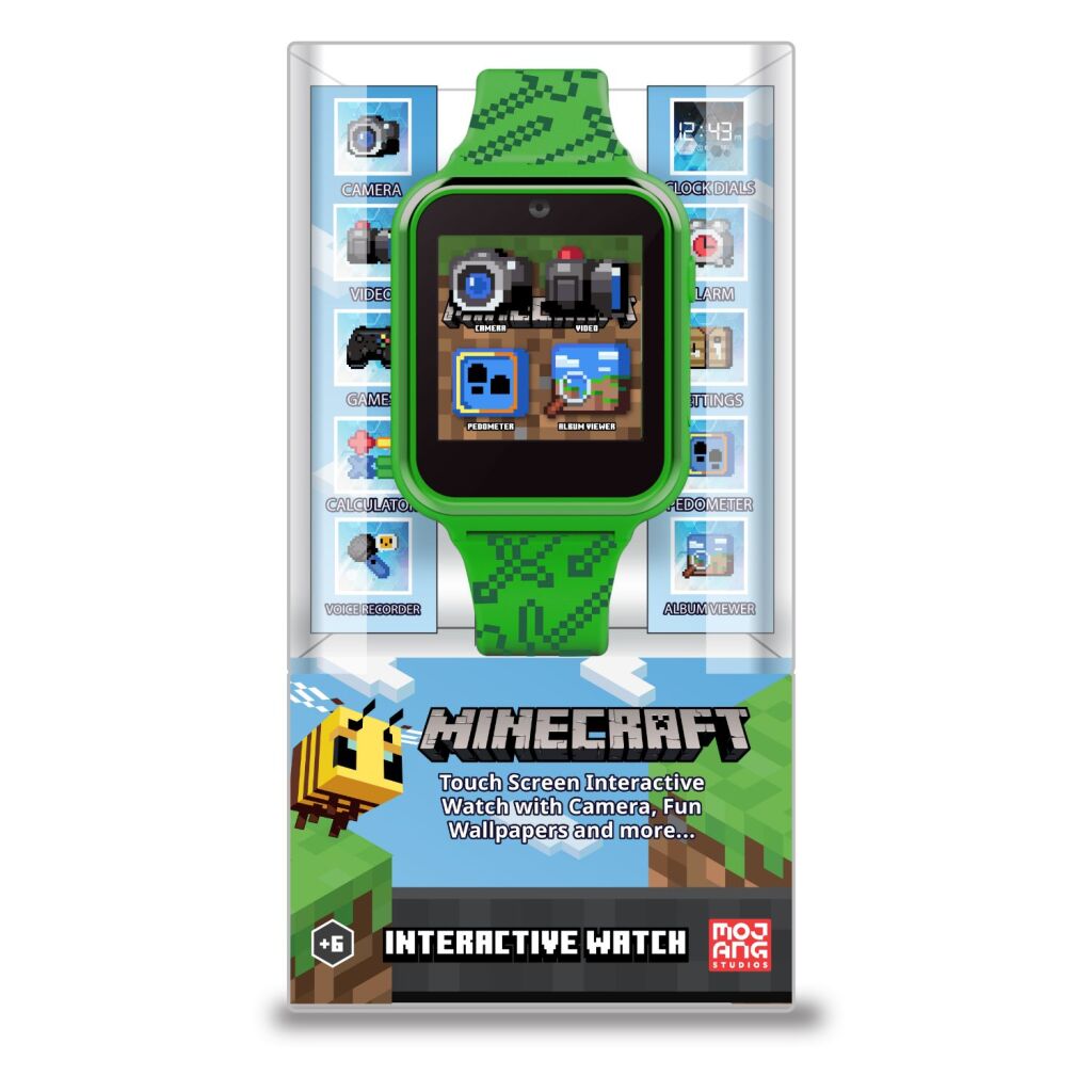 Minecraft Interactive Watch Green for Kids