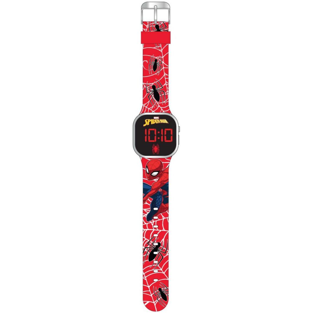 Spiderman LED Watch Red