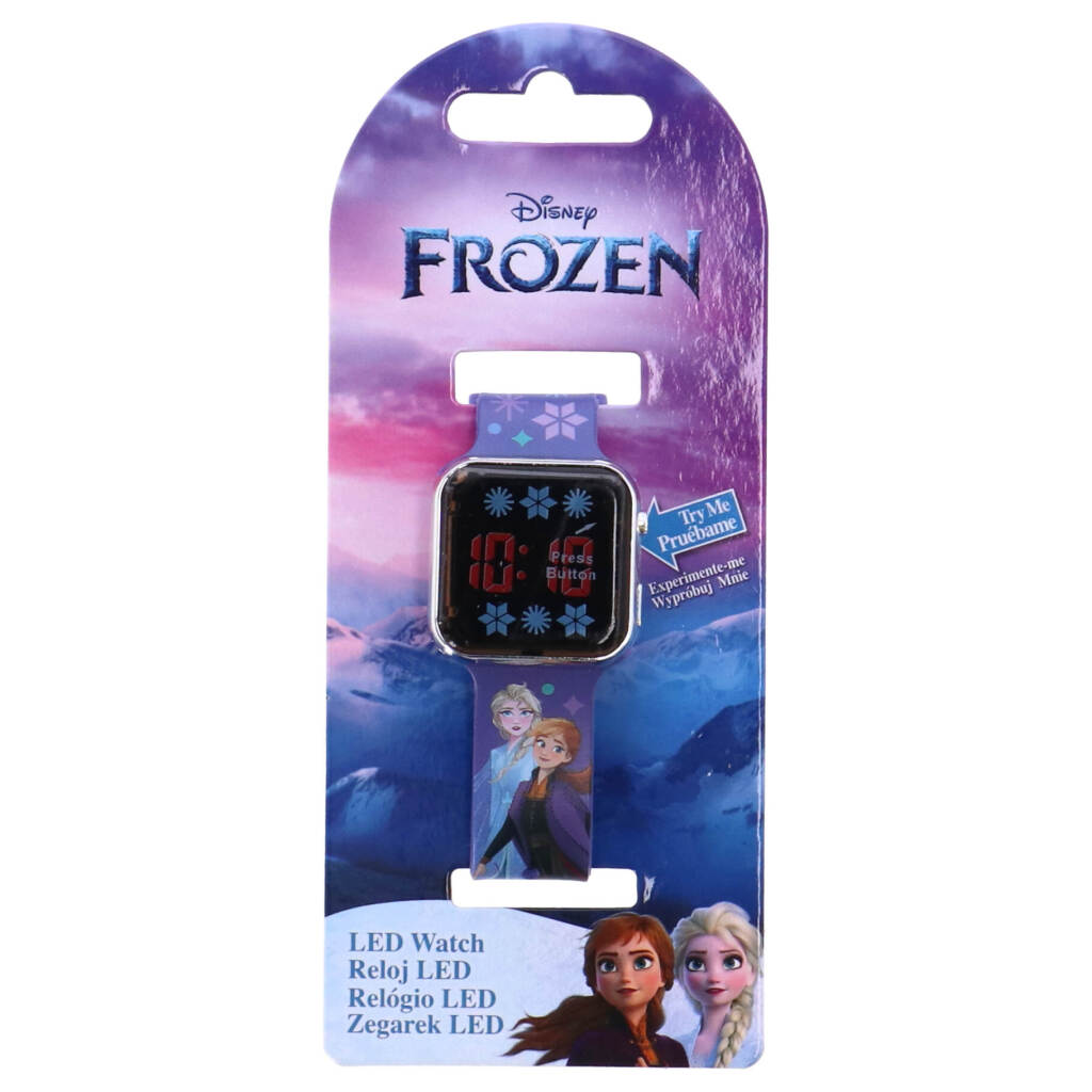 Disney Frozen LED Watch Purple - Kids LED Watch