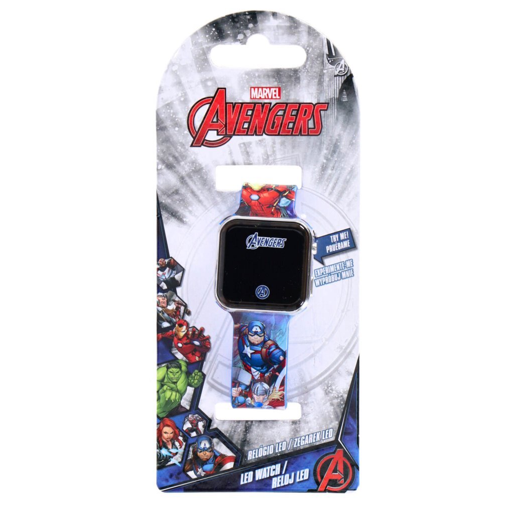 Mervel LED Watch Avengers Blue - Kids LED Watch