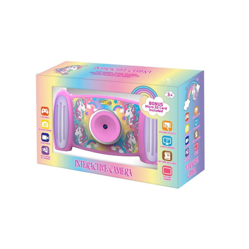 Unicorn Camera for Kids with 1080p Video