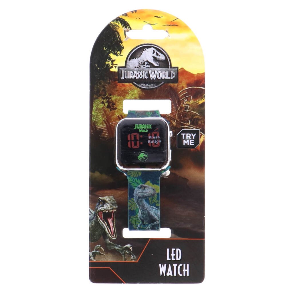 Jurassic World LED Watch Green