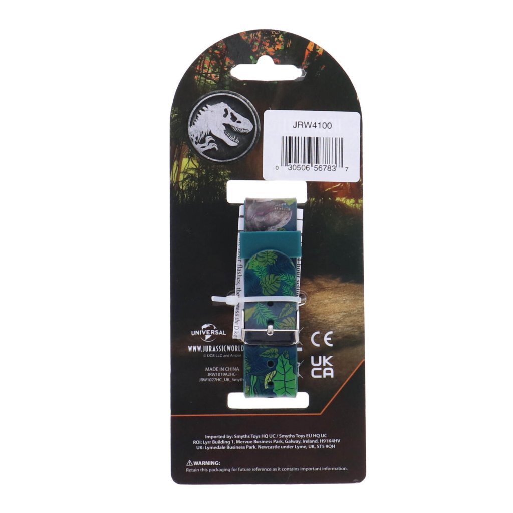 Jurassic World LED Watch Green